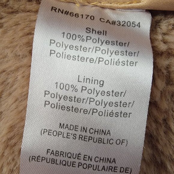 Anthropologie Hutch Daisy Fringe Coat Womens 2X Retro Penny Lane Country Faux Fu - Picture 10 of 10